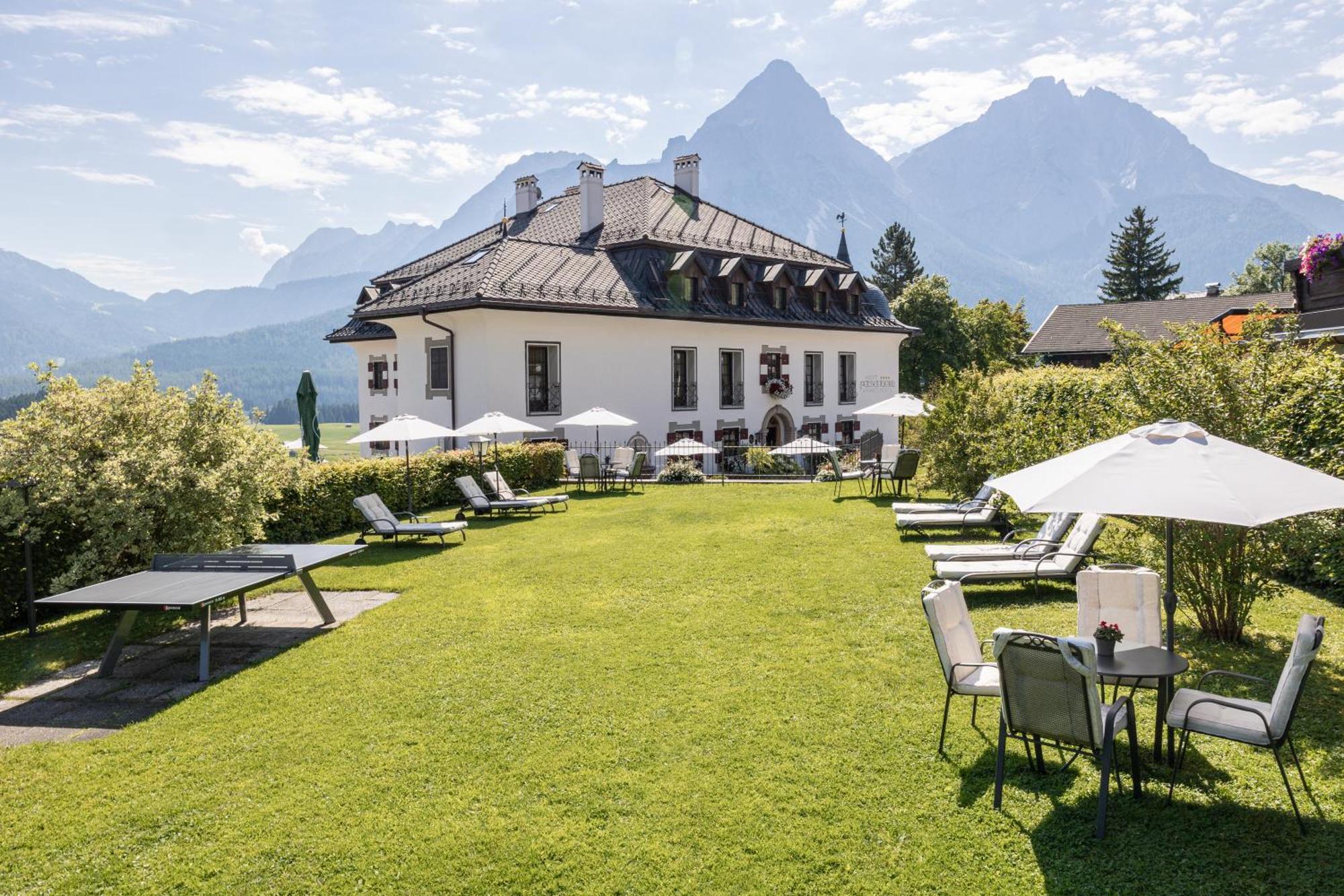 Aparthotel Ansitz Felsenheim Lermoos Exteriér fotografie